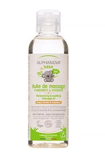 Alphanova Kids Moisturizing & Soothing Massage Oil (Olejek do masażu)