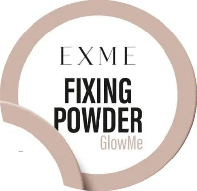 Exme GlowMe, Fixing Powder (Utrwalający puder do twarzy)
