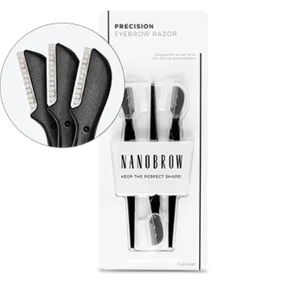 Nanobrow Eyebrow Razor (Trymer do brwi i twarzy)
