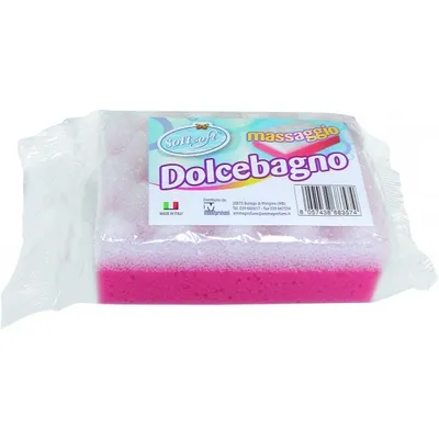 Soft Soft Italy Sweet Bath, Massage Sponge (Gąbka do masażu ciała)