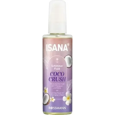 Isana Coco Crush, Coconut Schimmer Fluid (Rozświetlający balsam do ciała)