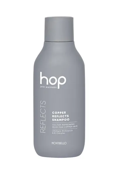 Montibello Hop, Copper Reflects Shampoo (Szampon podkreślający kolor do włosów miedzianych)