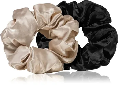 BrushArt Satin Scrunchie Set (Satynowe gumki do włosów (różne rodzaje))