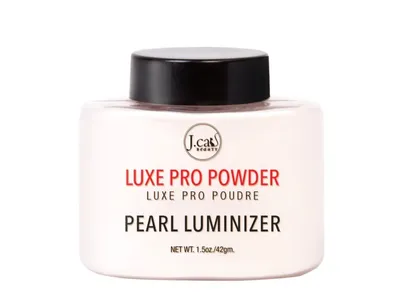 J.Cat Beauty Pearl Luminiser, Luxe Pro Powder (Rozświetlający puder utrwalający)