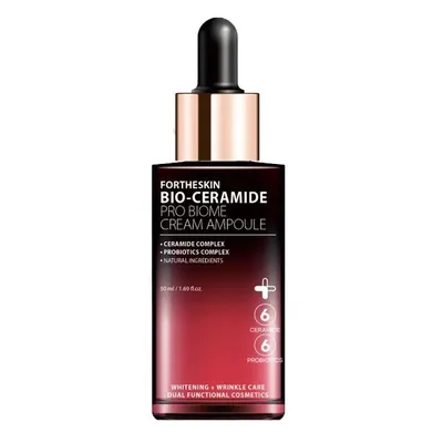 Fortheskin Bio - Ceramide, Pro Biome Cream Ampoule (Nawilżająca kremowa ampułka z ceramidami)