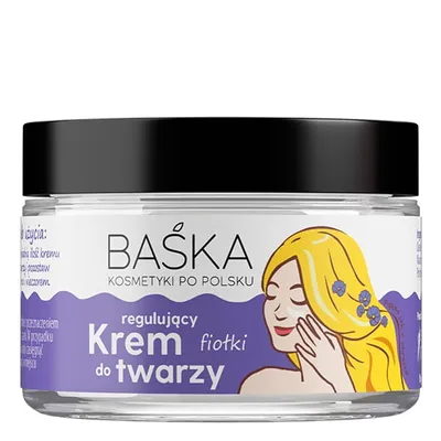 Baśka Fiołki, Regulujący krem do twarzy