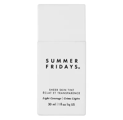 Summer Fridays Sheer Skin Tint with Hyaluronic Acid + Squalane (Lekki krem koloryzujący do twarzy)