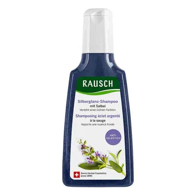 Rausch Silver-Shine Shampoo with Sage (Szampon do włosów blond lub siwych z ekstraktem z szałwii)