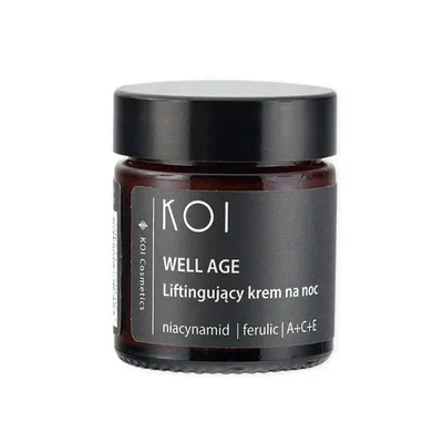 KOI Cosmetics Well Age, Liftingujący krem na noc