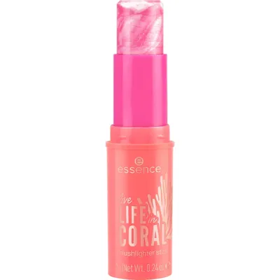 Essence Live Life in Coral, Blushlighter Stick (Róź rozświetlający)