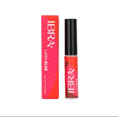 Ibra Latex free/white clear Lash Glue (Bezbarwny klej do rzęs)
