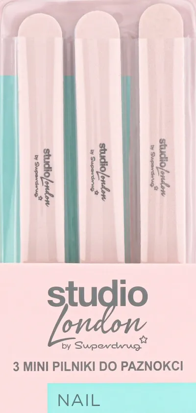Studio London by Superdrug Mini pilniki do paznokci