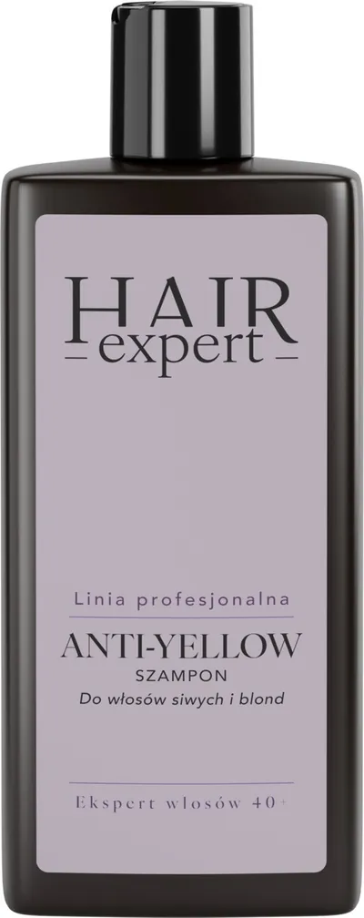 Hair Expert Linia Profesjonalna, Anti-Yellow, Szampon do włosów blond i siwych