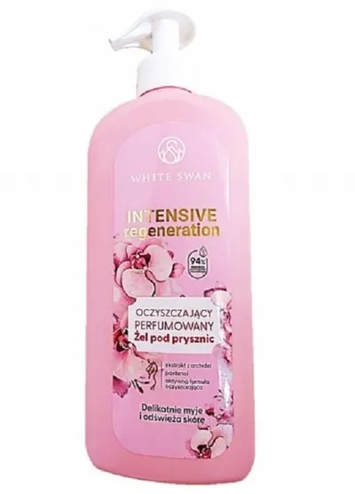 White Swan Intensive Regeneration, Oczyszczający perfumowany żel pod prysznic