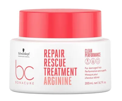 Schwarzkopf Professional BC Bonacure, Arginine, Repair Rescure Treatment (Regenerująca maska do włosów z argininą)