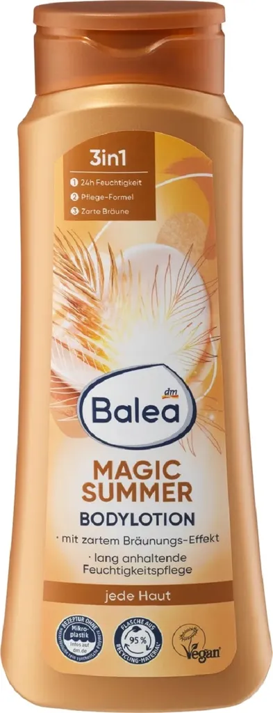 Balea Magic Summer, Body Lotion (Lotion do ciała lekko brązujący)