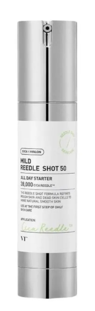 VT Cosmetics Mild Reeddle Shoot 50 (Intensywnie wzmacniający booster do twarzy z mikroigłami)