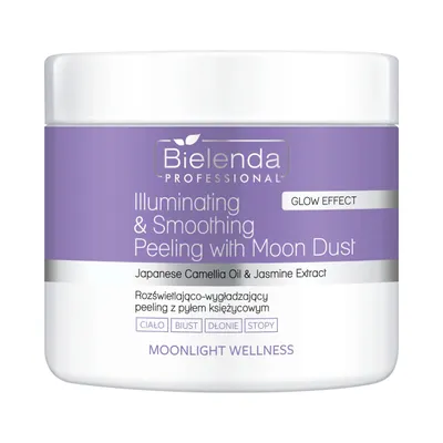 Bielenda Professional Moonlight Wellness, Illuminating & Smoothing Peeling with Moon Dust (Rozświetlająco-wygładzający peeling z pyłem księżycowym)
