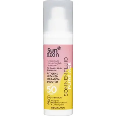 SunOzon Pure Age Q10, Sun Fluid SPF50 (Fluid przeciwsłoneczny SPF50)