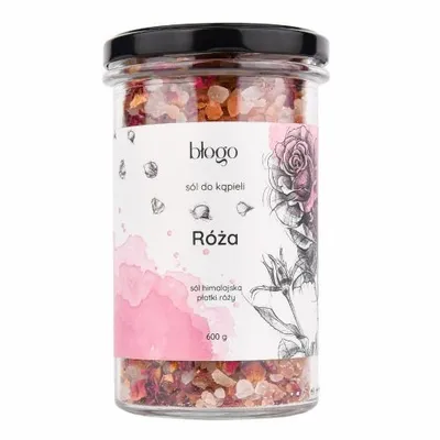 Błogo Róża, Sól do kąpieli