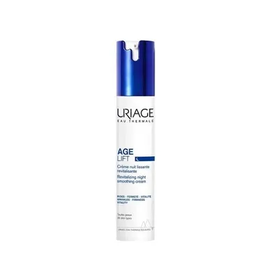 Uriage Age Lift, Revitalizing Night Smoothing Cream (Wygładzająco-rewitalizujący krem do twarzy na noc)