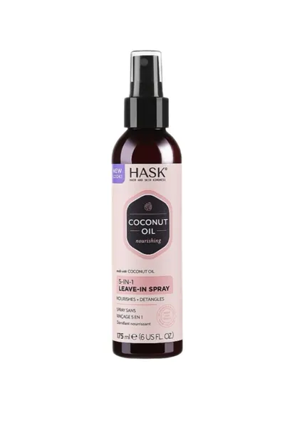 Hask Coconut Oil, 5 In 1 Leave In Spray (Odżywka z olejkiem kokosowym bez spłukiwania)