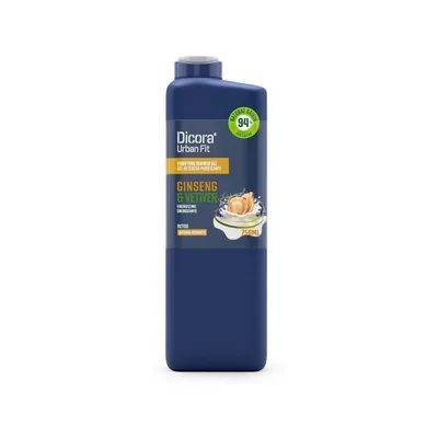 Dicora Urban Fit, Energy,  Shower Gel Energy Vetiver & Ginseng (Żel pod prysznic `Wetyweria i żeń-szeń`)