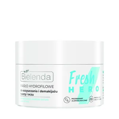 Bielenda Fresh Hero, Masło hydrofilowe do oczyszczania i demakijażu twarzy i oczu