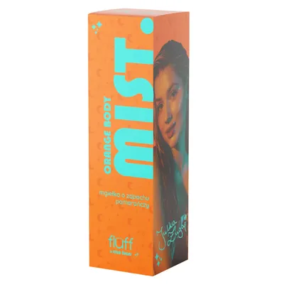 Fluff Fluff x Julia Żugaj, Orange Body Mist (Mgiełka do ciała o zapachu pomarańczy)