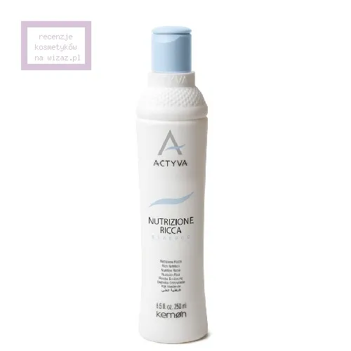 Kemon Actyva, Nutrizione Ricca Shampoo (Szampon do włosów bardzo suchych i suchej skóry głowy)