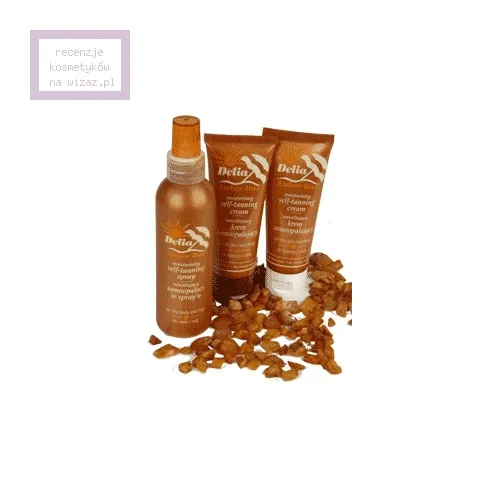 Delia Amber line, Nawilżający samoopalacz w spray`u