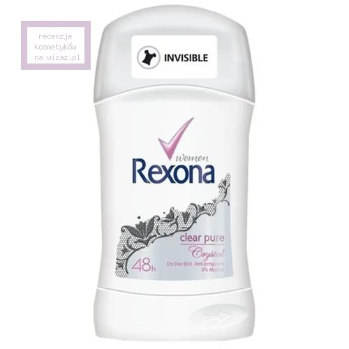 Rexona Women, Crystal, Clear Pure 48H Stick (Antyperspirant w sztyfcie)