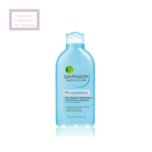 Garnier Ambre Solaire (Nawilżająco - łagodzące mleczko po opalaniu z ekstraktem z kaktusa)