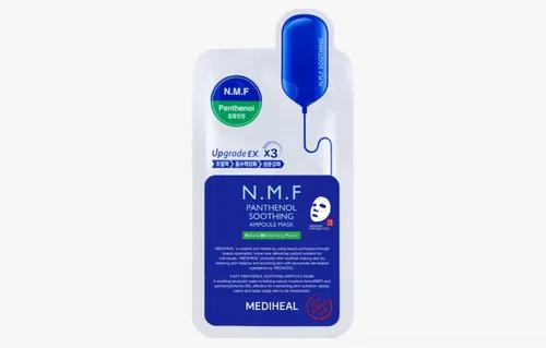 Mediheal N.M.F Panthenol Sooting, Ampoule Mask (Kojąca maseczka do twarzy w płachcie)