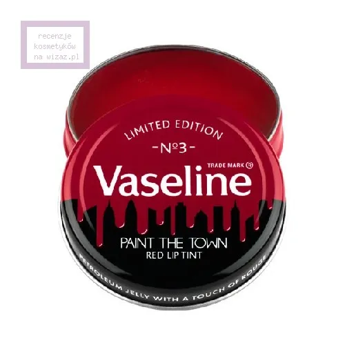 Vaseline Lip Therapy, Paint The Town Red Lip Tint (Koloryzująca wazelina do ust)