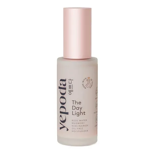 Yepoda The Day Light (Bezolejowy krem nawilżający na dzień z wodą różaną)