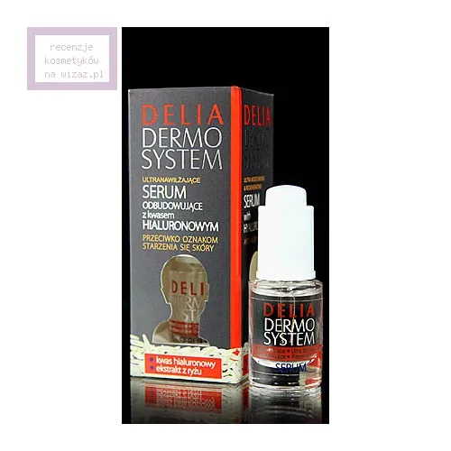 Delia Dermo System, Ultranawilżające serum odbudowujące z kwasem hialuronowym