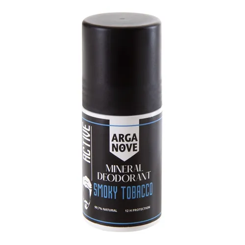 Arganove Smoky Tobacco, Mineral Deodorant (Dezodorant mineralny w kulce)