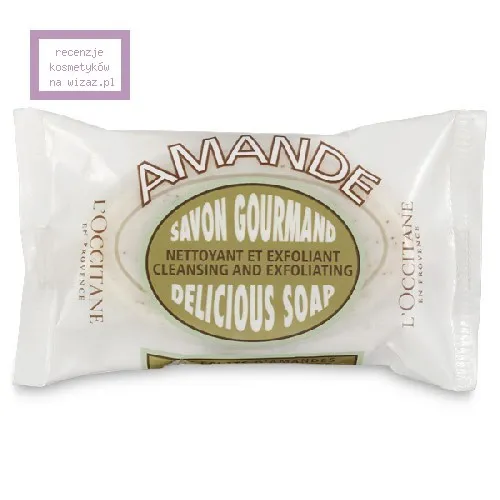 L'Occitane Amande Savon Gourmand [Exfoliating and Perfuming Delicious Soap] (Mydło o zapachu migdałowym)
