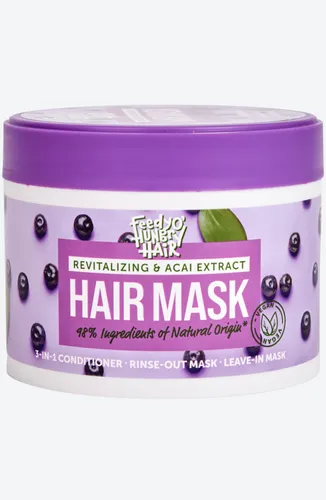 Action Feedy'o Hungry Hair, Revitalizing & Acai Extract, Hair Mask (Jagodowa maska do włosów)