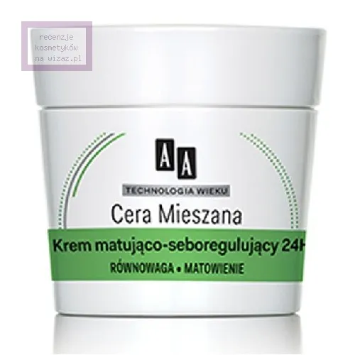 AA Technologia Wieku Cera Mieszana, Krem matująco - seboregulujący 24H