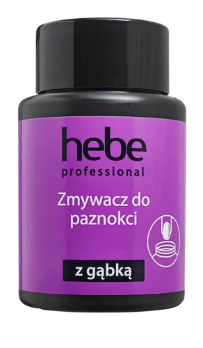 Hebe Professional, Zmywacz do paznokci z gąbką