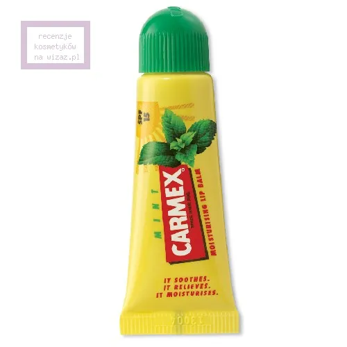 Carma Laboratories Carmex, Lip Balm Mint SPF15 (Miętowy balsam do ust w tubce)
