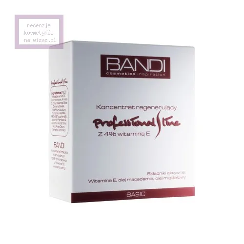 Bandi Professional Line Basic, Koncentrat odżywczo - regenerujący z 4% witaminą E