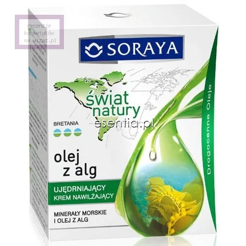 Soraya Świat Natury, Ujędrniający krem nawilżający z olejem z alg