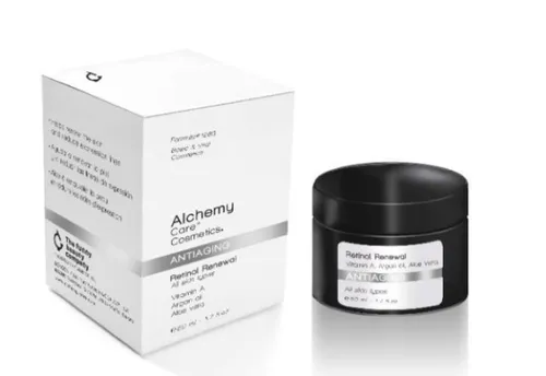 Alchemy Care Cosmetics Antiageing, Retinol Renewal Cream (Przeciwzmarszczowy krem z retinolem na noc)