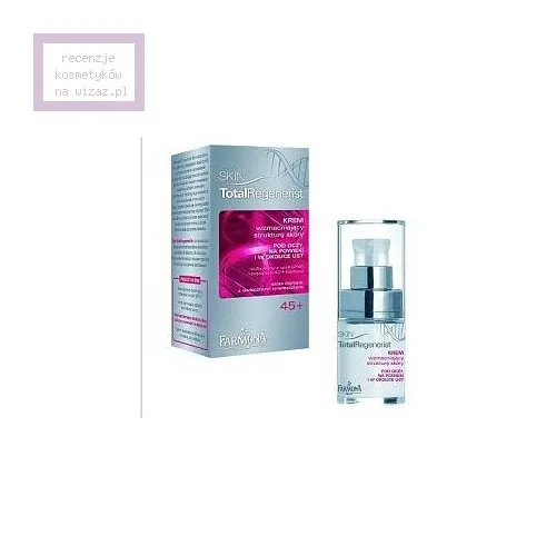 Skin Total Regenerist 45+, Krem wzmacniający strukturę skóry pod oczy, na powieki i w okolice ust
