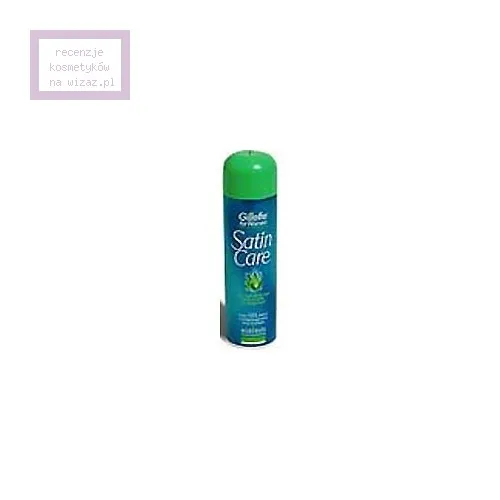 Gillette for Women, Satin Care Dry Skin (Żel do golenia do skóry suchej, z proteinami jedwabnymi) (stara wersja)