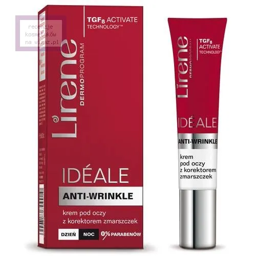 Lirene Dermoprogram Ideale, Anti - Wrinkle, Krem pod oczy z korektorem zmarszczek