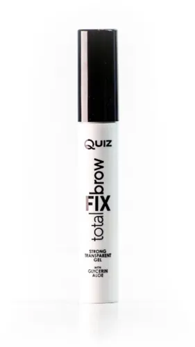 Quiz Cosmetics Total Fix Brow, Strong Transparent Gel (Transparentny żel do układania brwi)